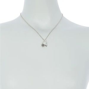 Ship Wheel & Imitation Pearl Trio Charm Pendant Necklace
ALEX AND ANI